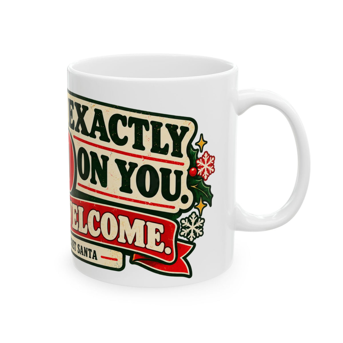 Secret Santa Gift Mug, Funny I Spent Exactly 20 Dollars On You Coffee Mug, Office Gift Exchange, Coworker Christmas Gift, 11oz Mug